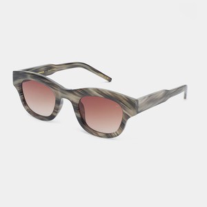 LANE - Striped Horn Sunglasses by A.Kjaerbede from KOMODO