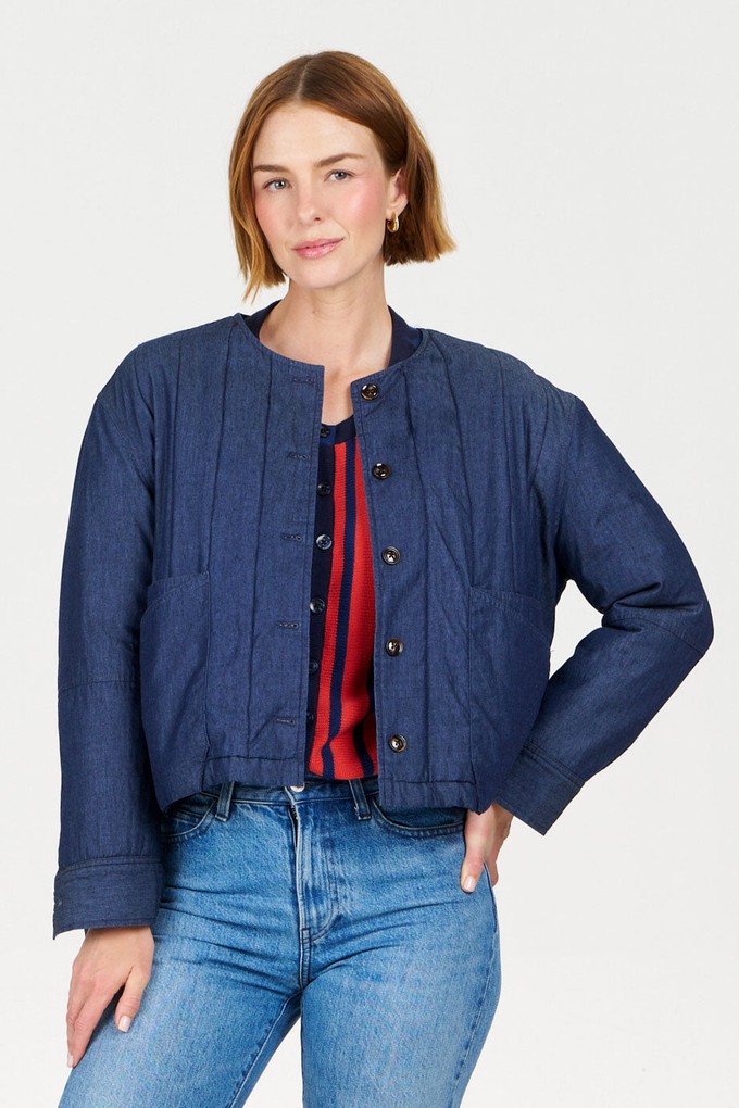 LOTTIE Organic Cotton Jacket - midwash from KOMODO