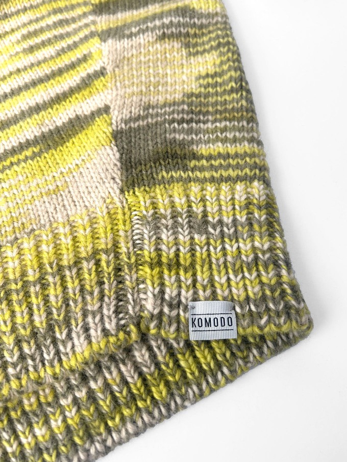 SANG Handknit Wool Jumper - Green from KOMODO