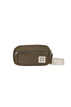 BLIMEY - Organic Cotton Unisex Bumbag Khaki via KOMODO