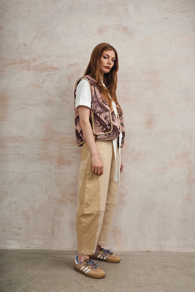 POP - Organic Cotton Trousers - Dark Sand from KOMODO