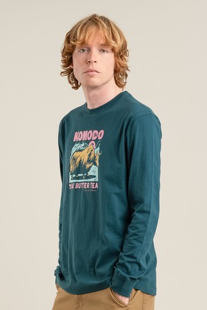 YAK Organic Cotton Tee - Teal from KOMODO