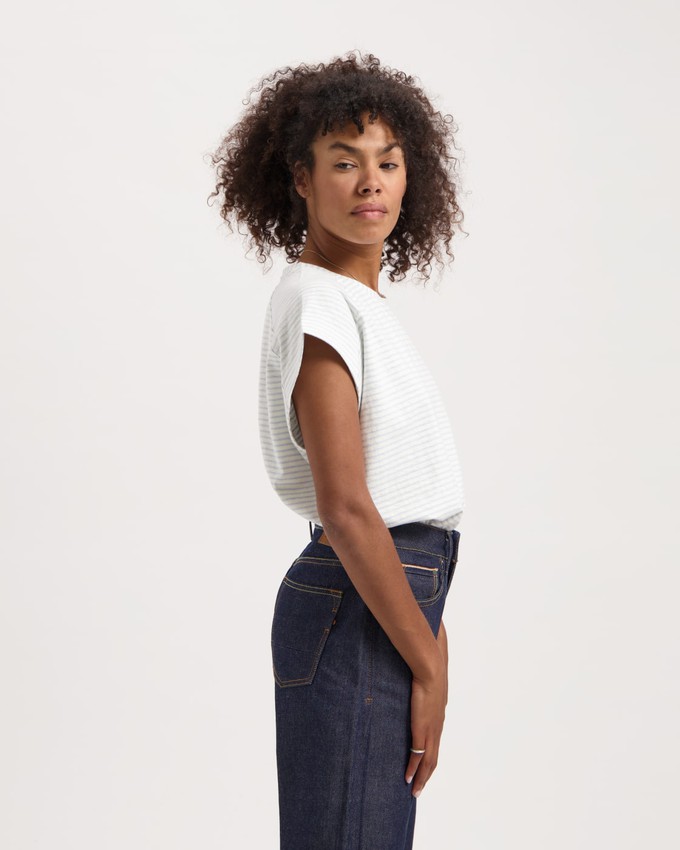 Celine Striped Tee from Kuyichi