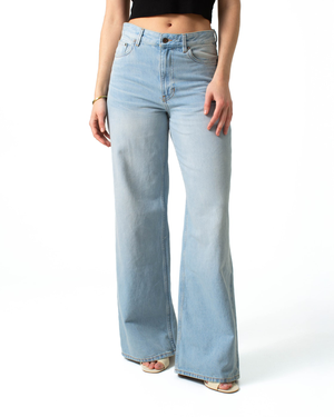 Harper Loose Flare Light Blue from Kuyichi