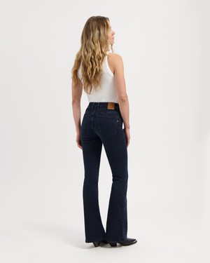 Lisette Flare Deep Blue from Kuyichi