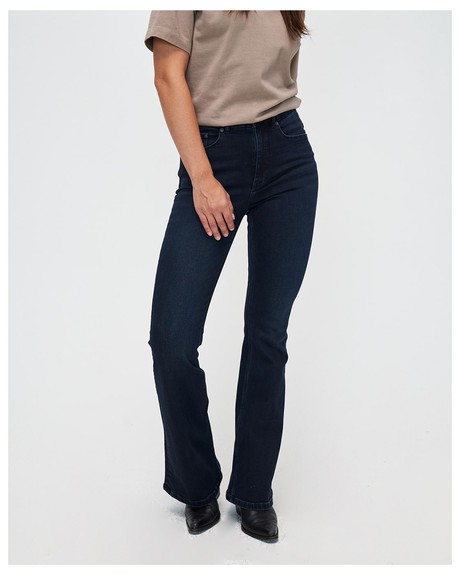 Lisette Flare Deep Blue from Kuyichi