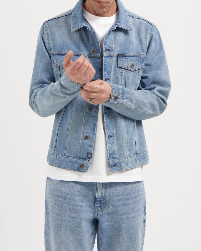 Bourne Jacket Vintage Blue from Kuyichi