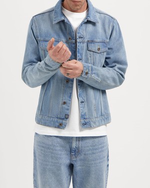 Bourne Jacket Vintage Blue from Kuyichi