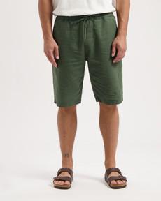 Tyler Linen Short via Kuyichi