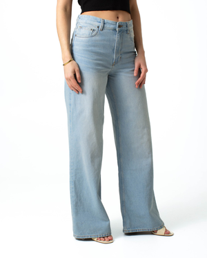 Harper Loose Flare Light Blue from Kuyichi