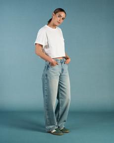 Lucy Loose Vintage Blue via Kuyichi