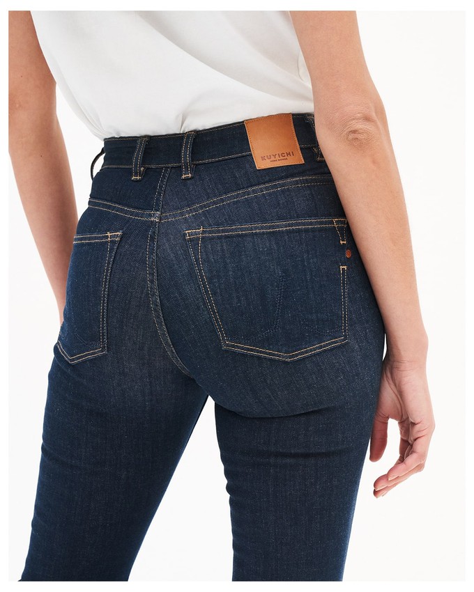 Lisette Flare Dark Rinse from Kuyichi