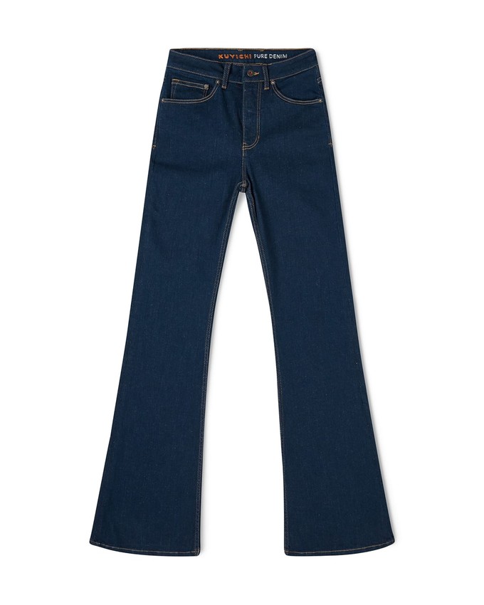 Lisette Flare Dark Rinse from Kuyichi