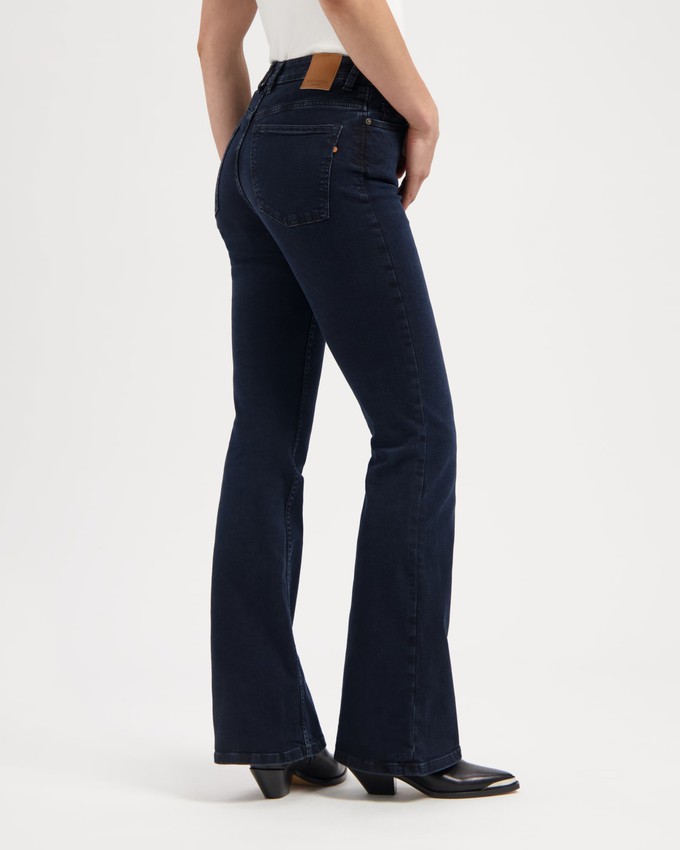 Lisette Flare Deep Blue from Kuyichi