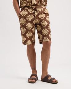 Tyler Linen Printed Short via Kuyichi