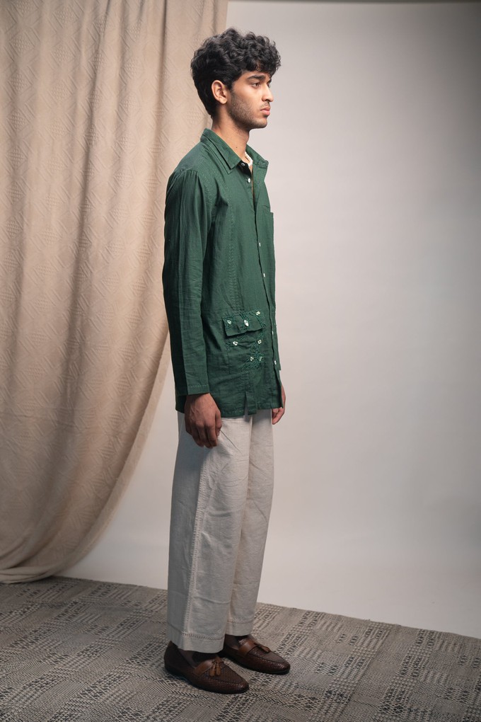 Rewind Panelled Shirt from Lafaani