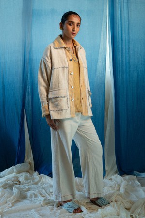 AY Unisex Oversized Shirt Jacket from Lafaani