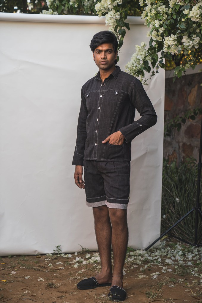 Sonder Panelled Shirt from Lafaani