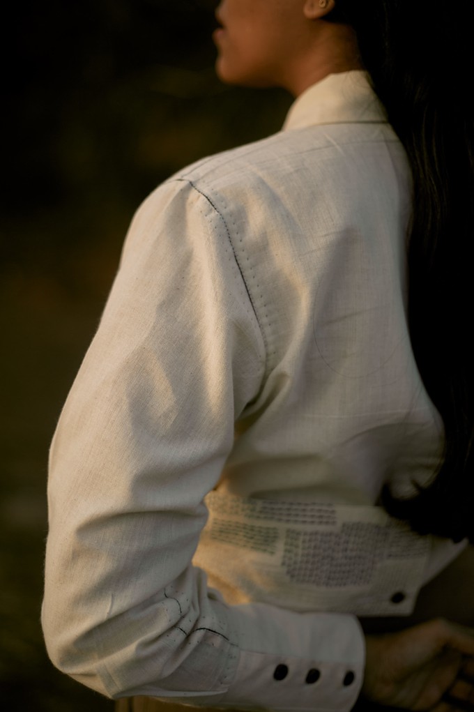 Side-Belt Shirt from Lafaani