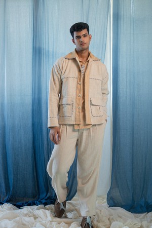 AY Unisex Oversized Shirt Jacket from Lafaani
