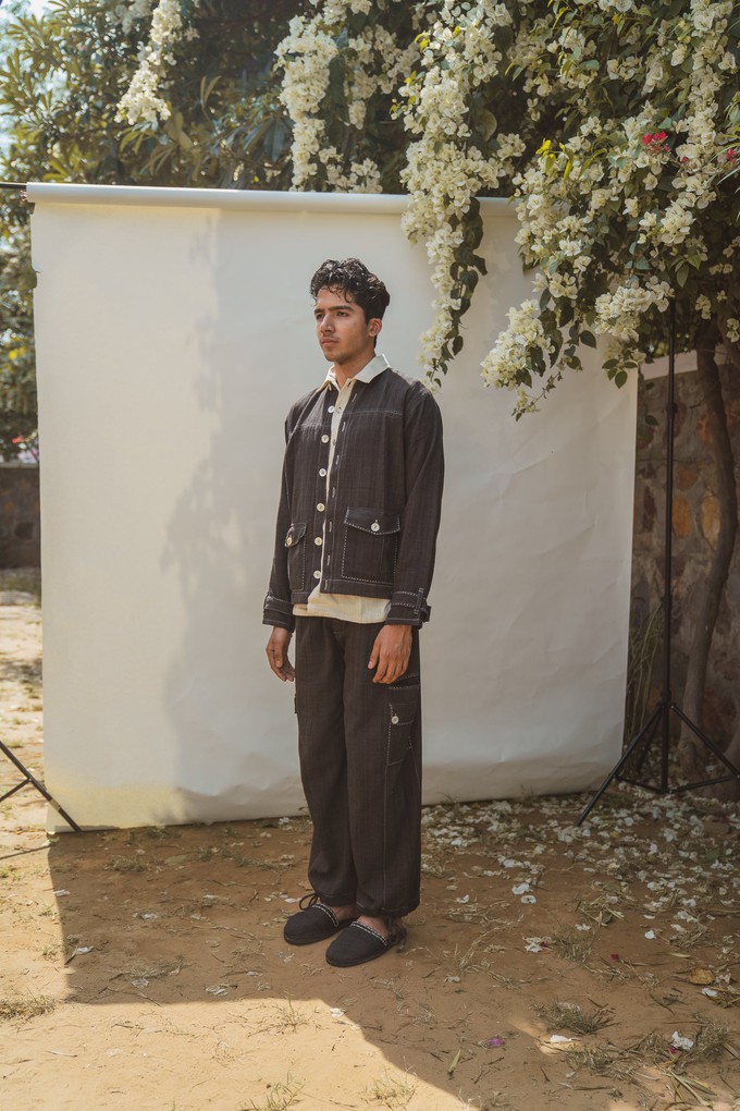 Sonder Unisex Black Bomber from Lafaani