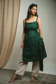 Rewind Slit Tunic via Lafaani