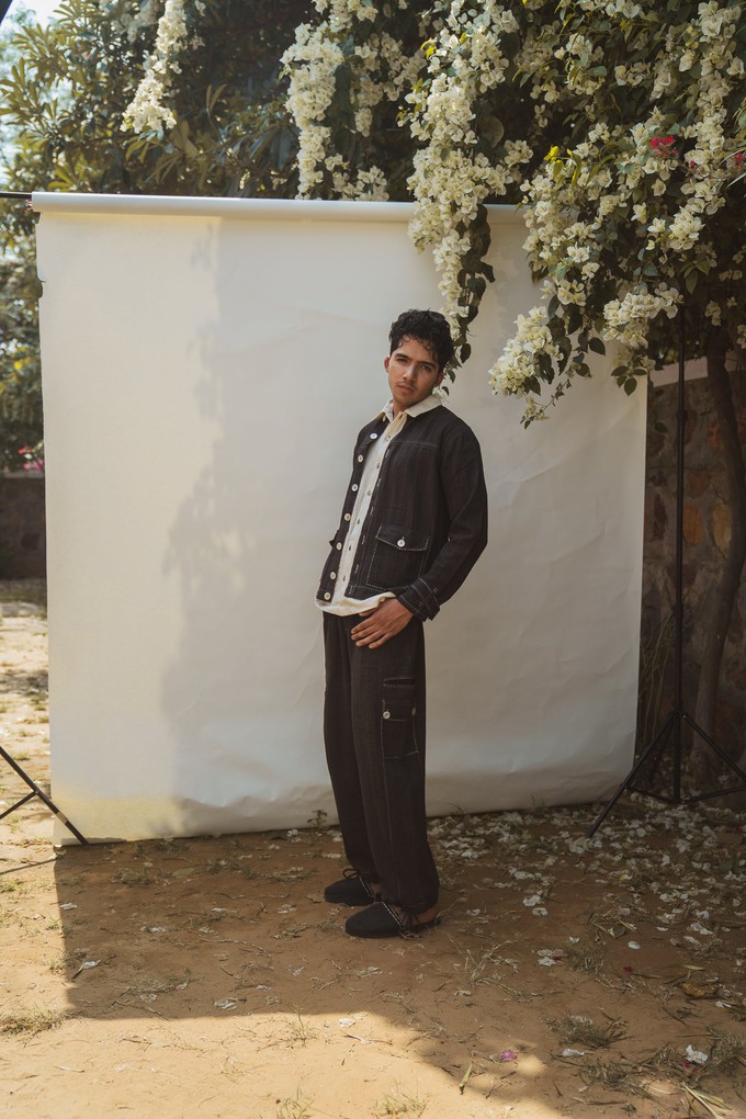 Sonder Unisex Black Bomber from Lafaani