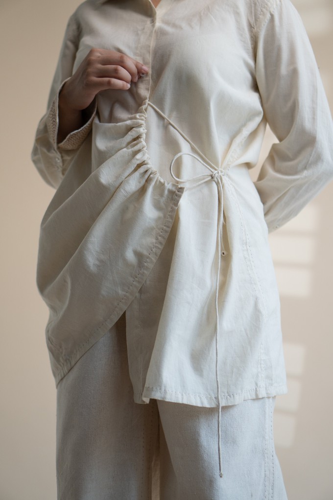 Dawning Draped Shirt from Lafaani