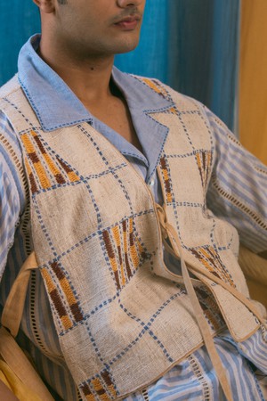 AY Unisex Reversible Bib from Lafaani