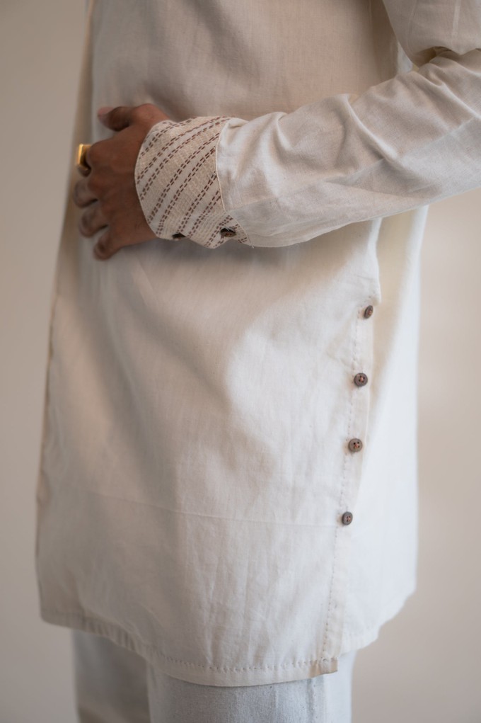 Dawning Angrakha Long Shirt from Lafaani