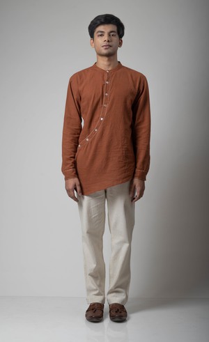 Angrakha Shirt from Lafaani