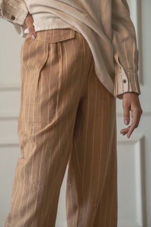 Materiality Yoke Detail Shirt from Lafaani
