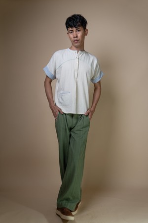 Meadows Unisex Yoke Detail Shirt from Lafaani