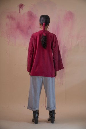 Phosphene Unisex Haori & Grey Pants Set from Lafaani