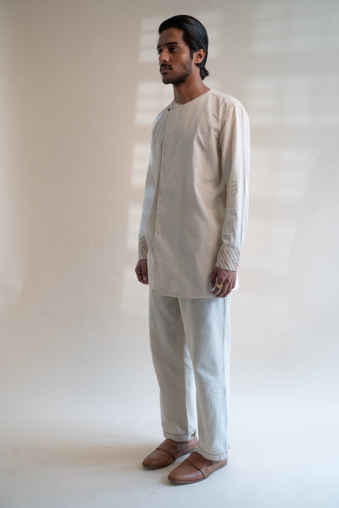 Dawning Angrakha Long Shirt from Lafaani