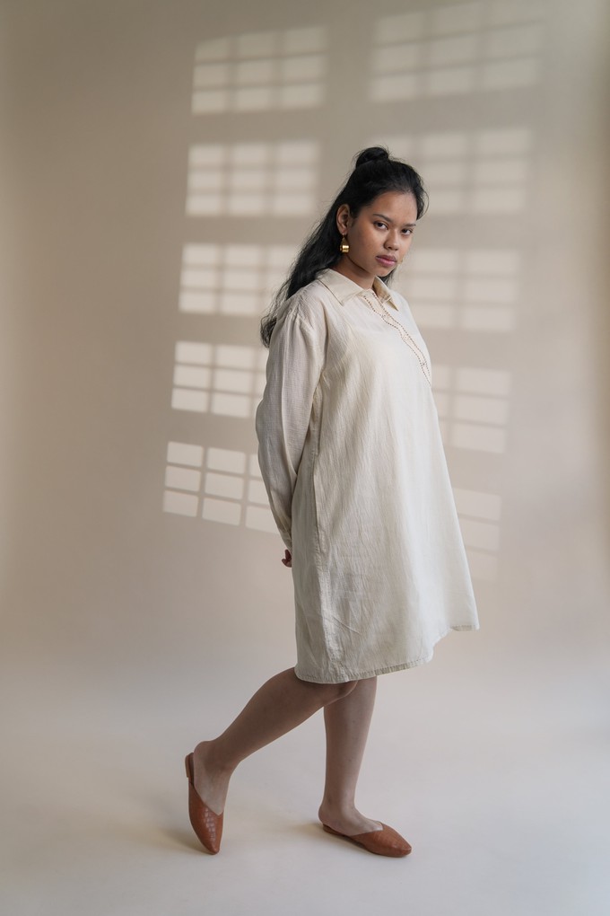 Dawning Angrakha Shirt Dress from Lafaani