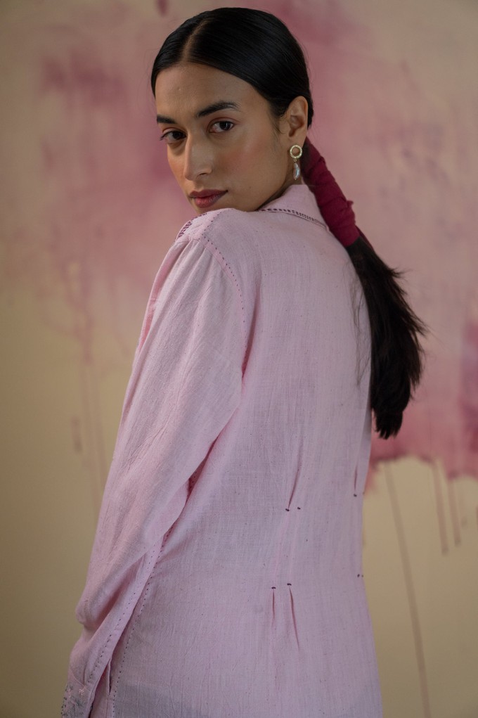 Phosphene Button-Down Dress from Lafaani