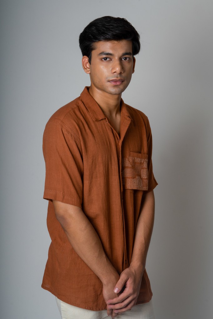 Extra Fabric Flap Shirt from Lafaani