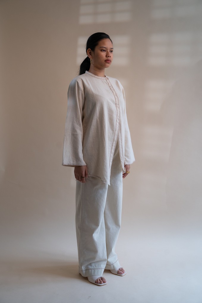 Dawning Asymmetric Shirt from Lafaani