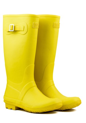 Women’s Yellow Wellington Boots from Lakeland Footwear