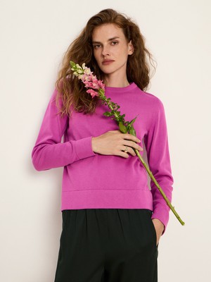 Round neck sweater (GOTS) from LANIUS