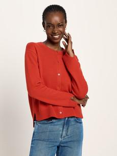 Boxy Cardigan (GOTS) via LANIUS