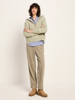 Half-zip sweater from LANIUS