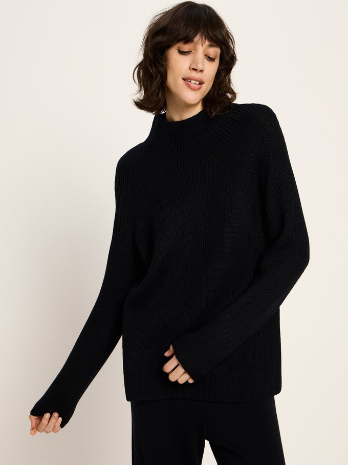 Ribbed sweater (GOTS) from LANIUS