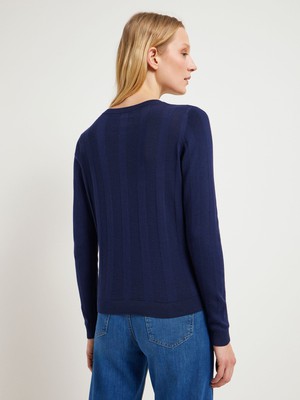 Wide rib sweater (GOTS) from LANIUS