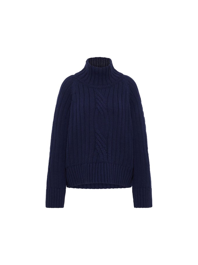 Ribbed sweater oversized (GOTS) from LANIUS