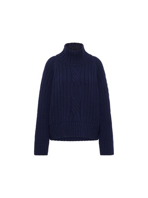 Ribbed sweater oversized (GOTS) from LANIUS