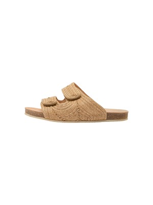 Raffia mules from LANIUS