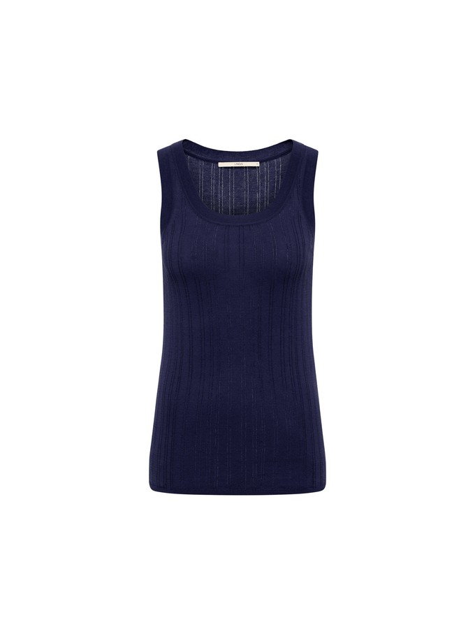 Rib knit top (GOTS) from LANIUS
