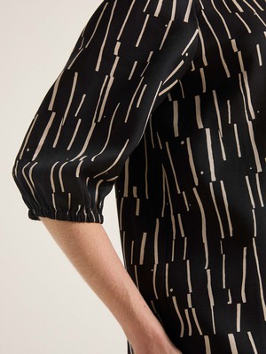 3/4-sleeve blouse print irregular from LANIUS